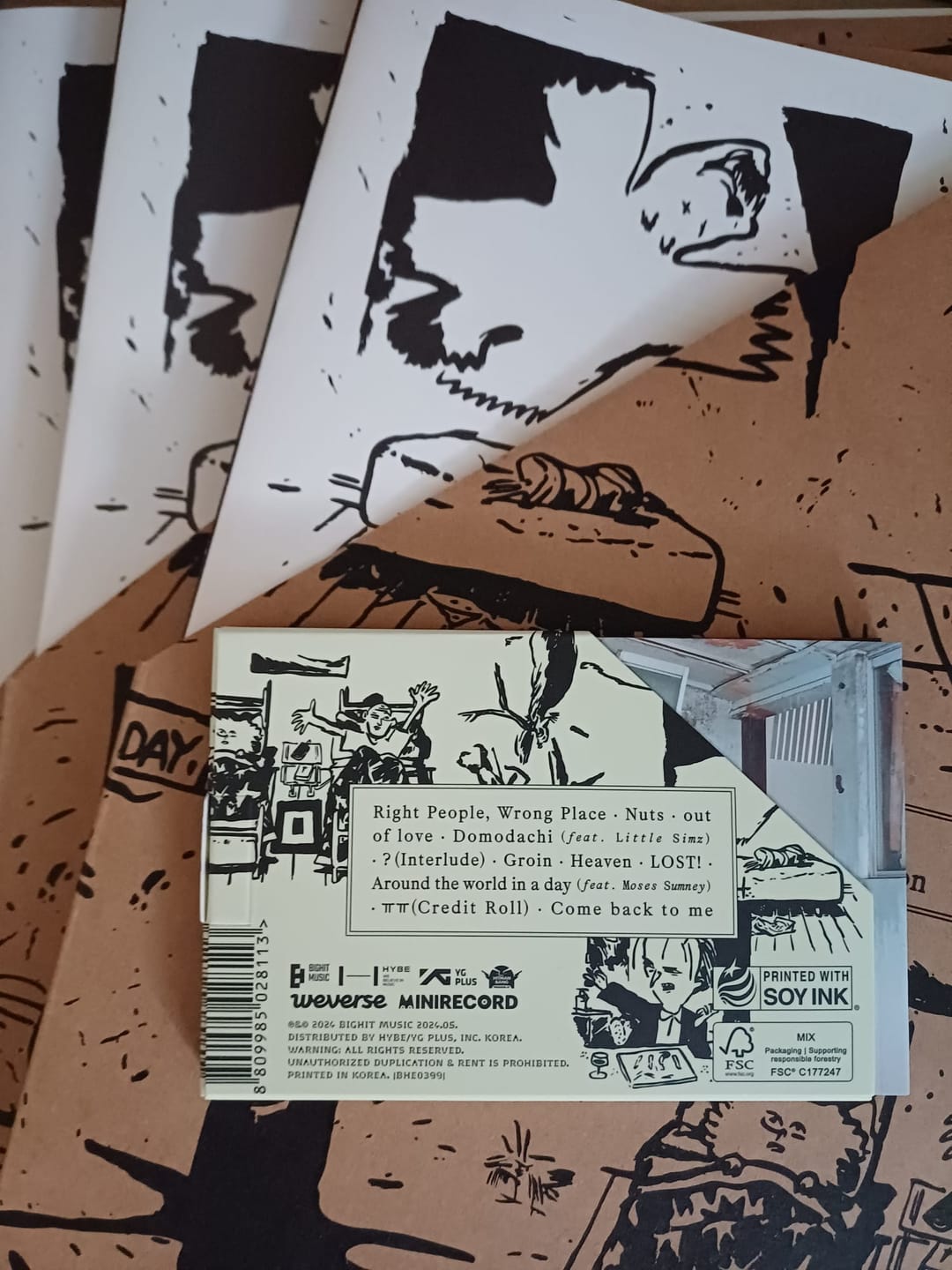 Customer photo review of RM - RIGHT PLACE, WRONG PERSON SOLO 2ND ALBUM WEVERSE ALBUM