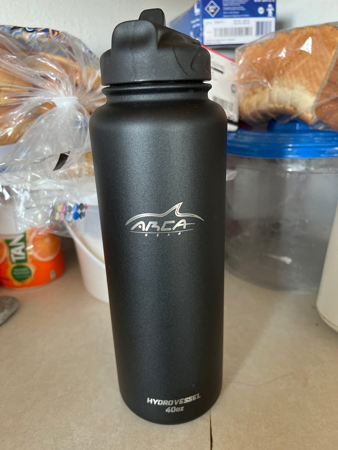Customer photo review of Hydro Vessel - Vacuum Sealed Double Insulated Stainless Steel Water Bottle with Straw Lid