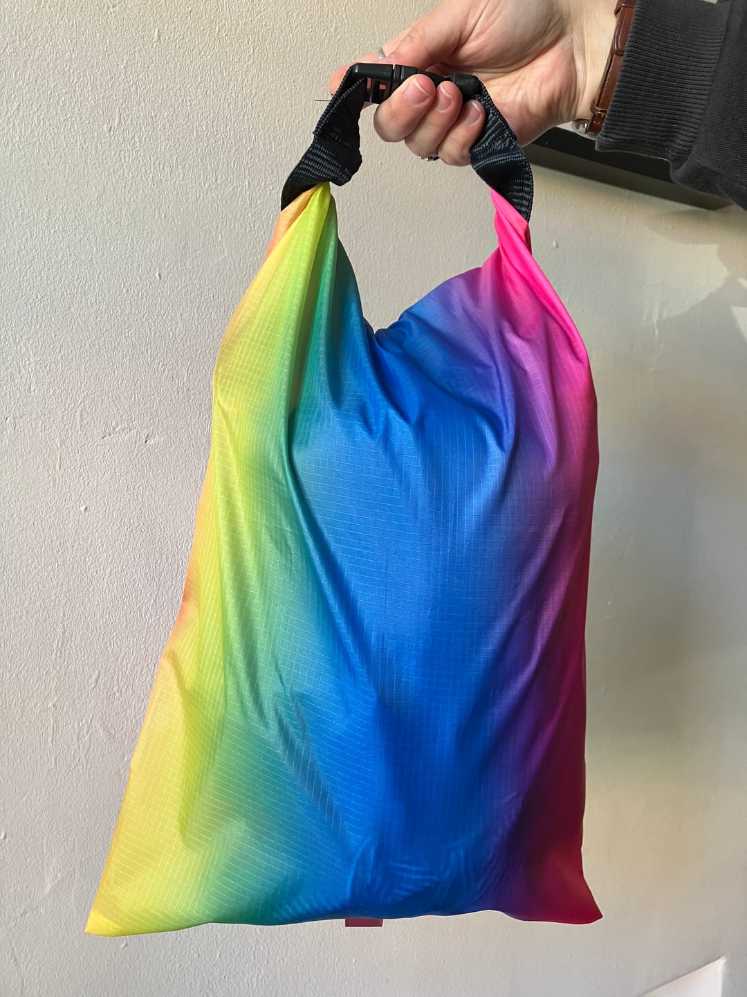 Customer photo review of Rainbow Water Resistant Ripstop Fabric