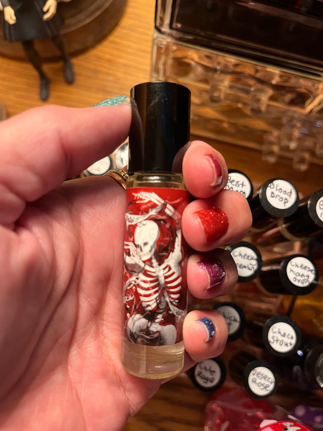 Customer photo review of Your Skeleton Is Always Wet