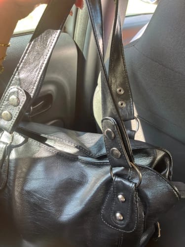 Customer photo review of LUCIE - Sac à Main de Cours de Luxe en Cuir