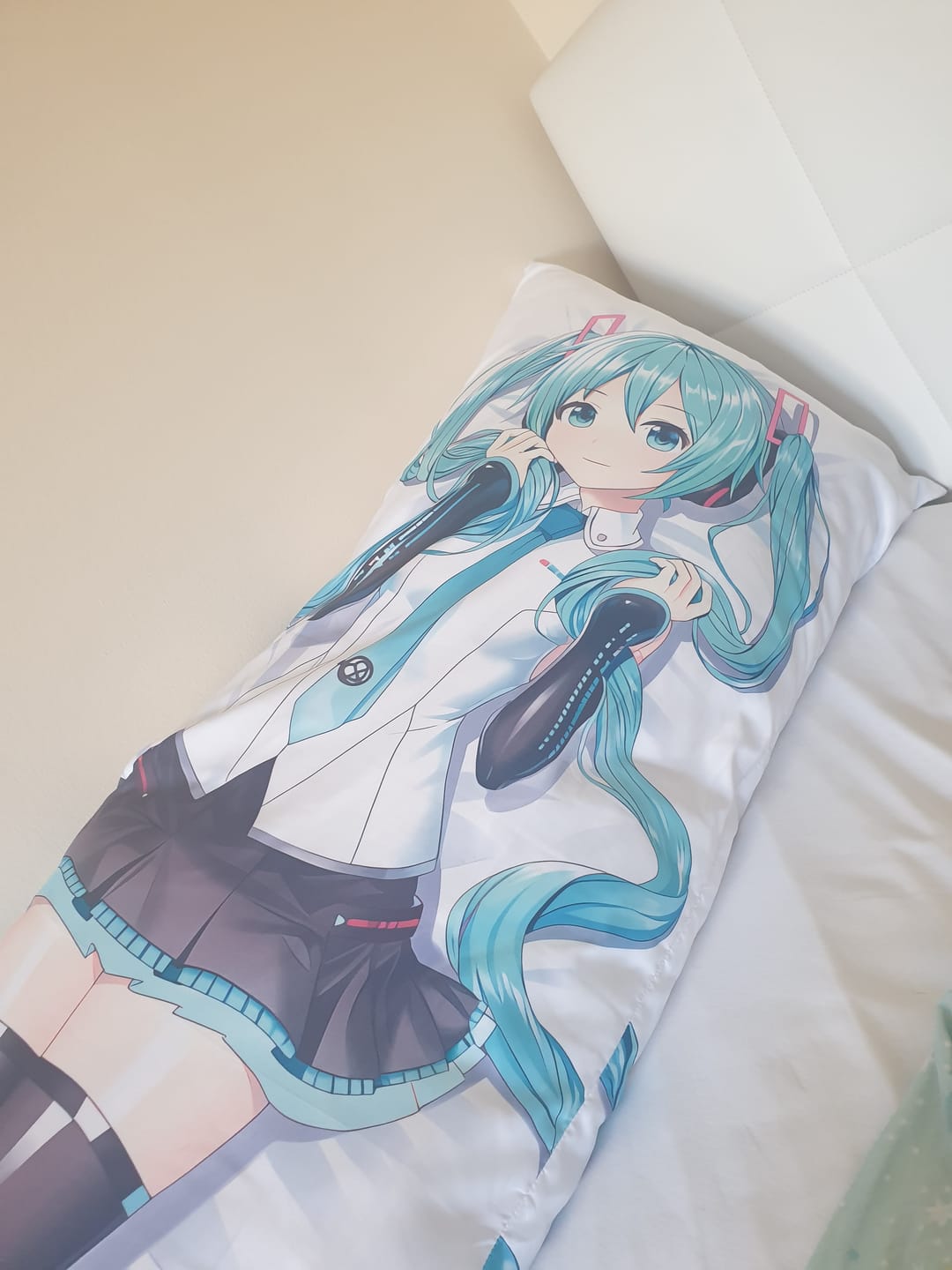 Customer photo review of Hatsune Miku Body Pillow  Hatsune Miku Vocaloid