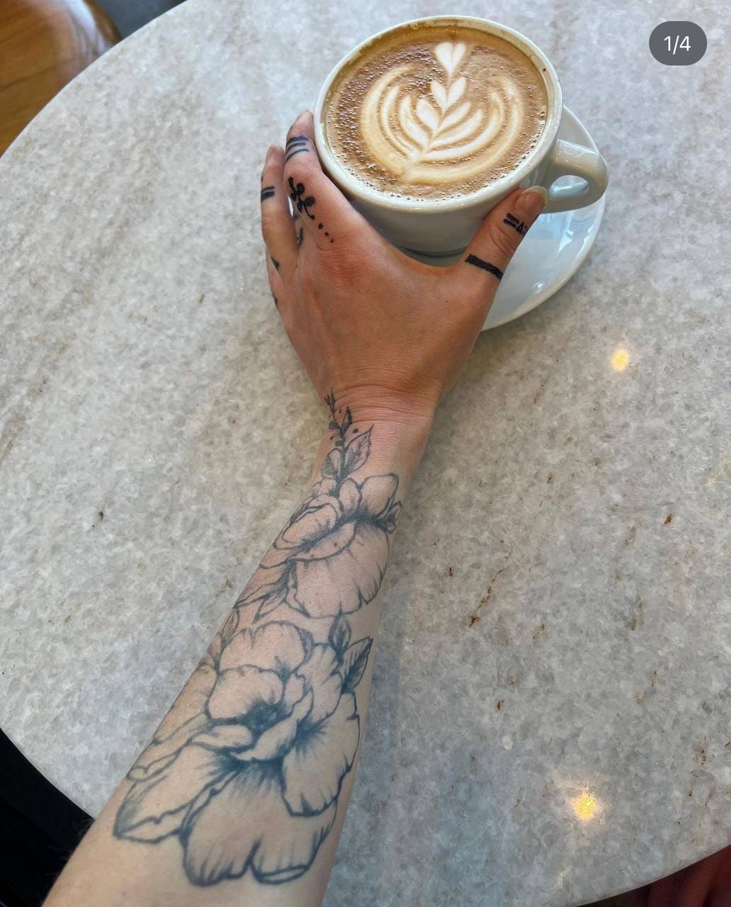 Customer photo review of 1 oz. Bottle of Fresh Jagua tattoo Gel