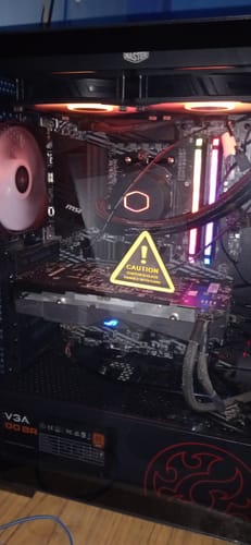 Customer photo review of Case XPG STRAKER AIR MID - Negro Mini-ITX, Micro-ATX, ATX  2x USB/HD AUDIO/ 2x FAN LED/Panel de Vidrio Templado