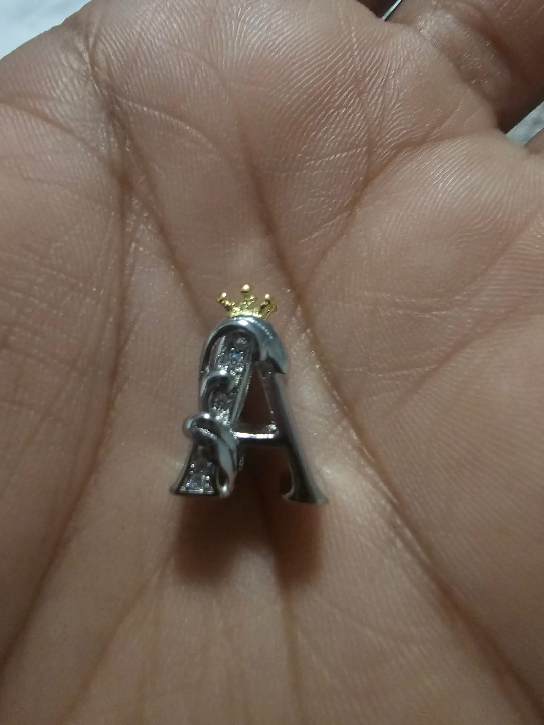 Customer photo review of Charm Letras del Alfabeto Elegantes