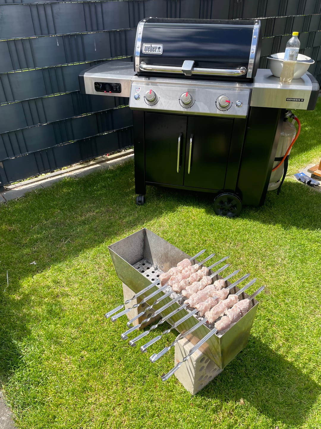 Customer photo review of Schlemmer-Box – Schaschlik von Schwein, Rind & Hähnchen | mySchaschlik