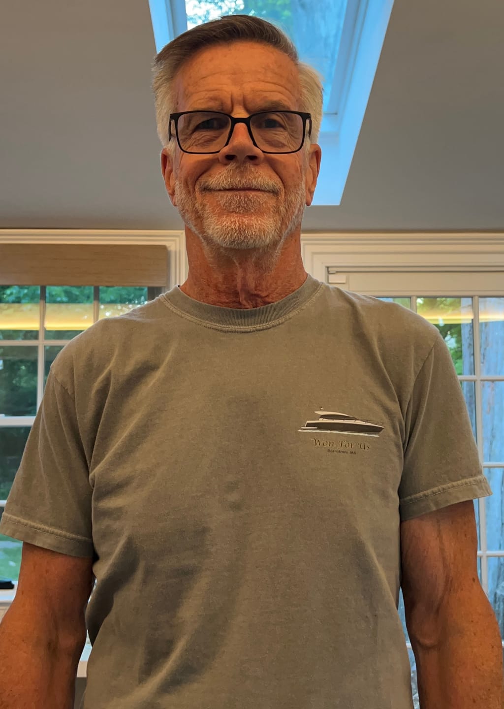 Customer photo review of Custom Boat T-Shirts  - 100% Ringspun Cotton (No Pocket)