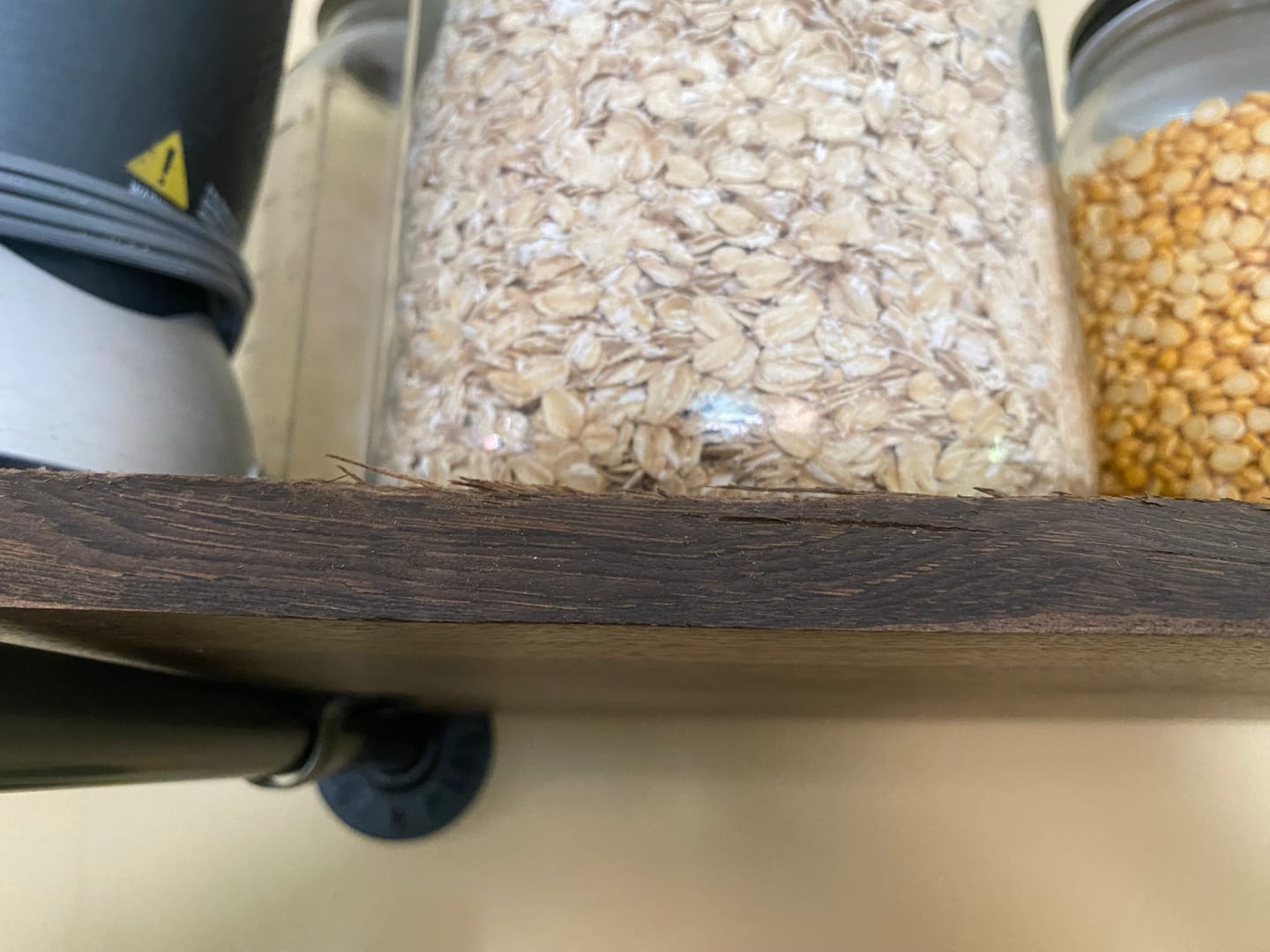 Customer photo review of Live Edge Walnut Shelves with Pipe Brackets