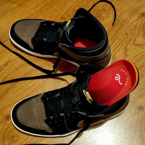 Customer photo review of Move All Day Comfort Casual Insoles