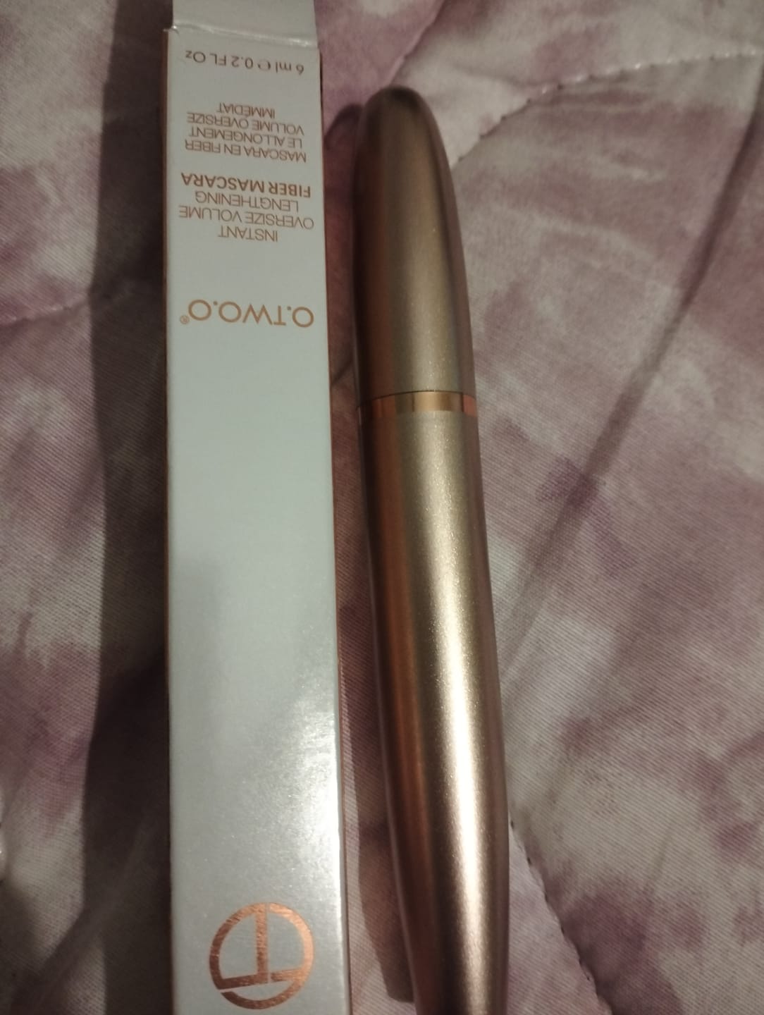 Customer photo review of O.TWO.O 3D INSTANT OVERSIZE VOLUME LENGTHENING MASCARA