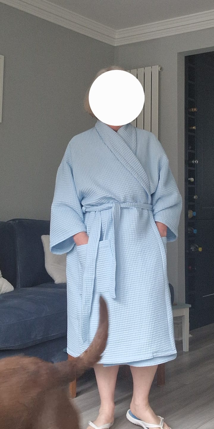 Customer photo review of 100% Cotton Waffle Fabric