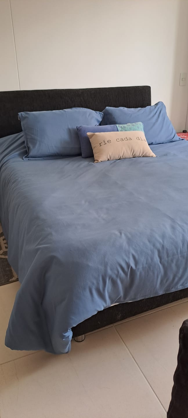Customer photo review of Duvet cover Cobalto- Coleccion Pastello