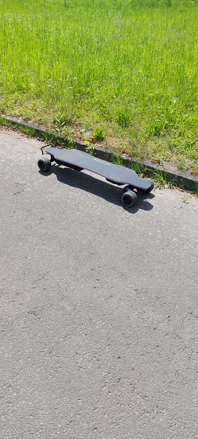 Customer photo review of Meepo Cyclone 110s Ultra Comfort High Grip Street Wheels - Belt/Direct Drive ONLY