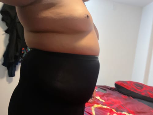 Customer photo review of Men's Girdle Compression Shorts