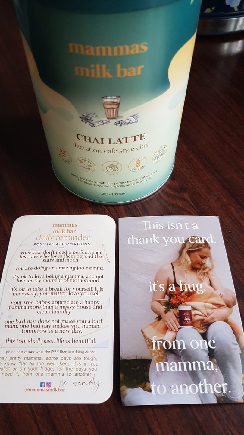 Customer photo review of Lactation Chai Latte