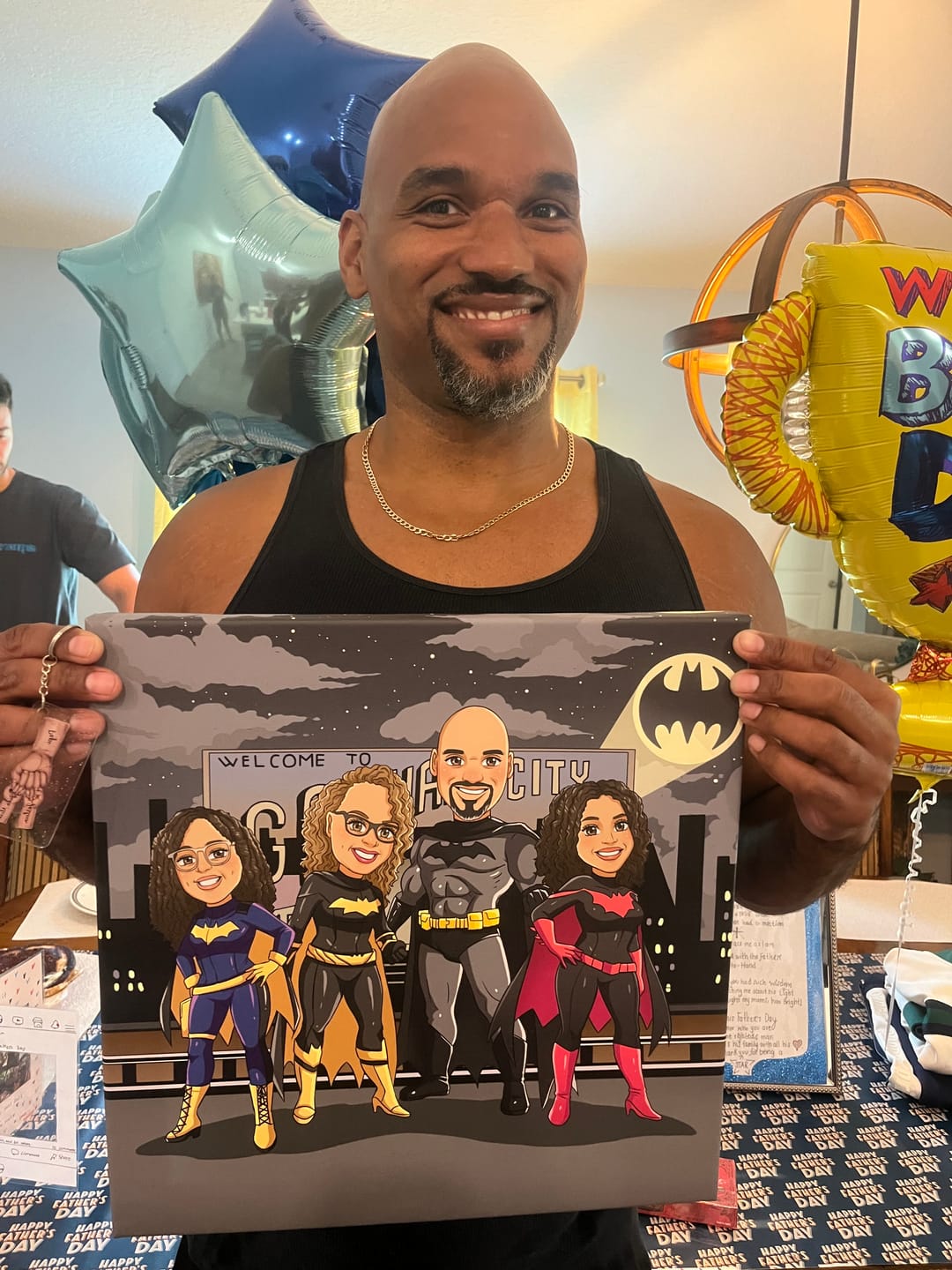 Customer photo review of Custom Father's Day Portrait