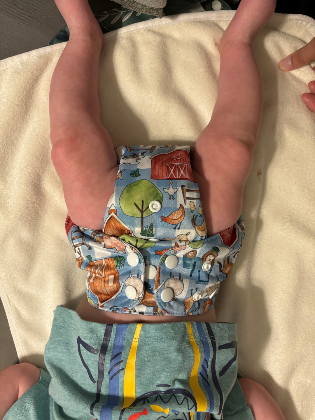 Customer photo review of Flex Fit Pocket Cloth Diaper