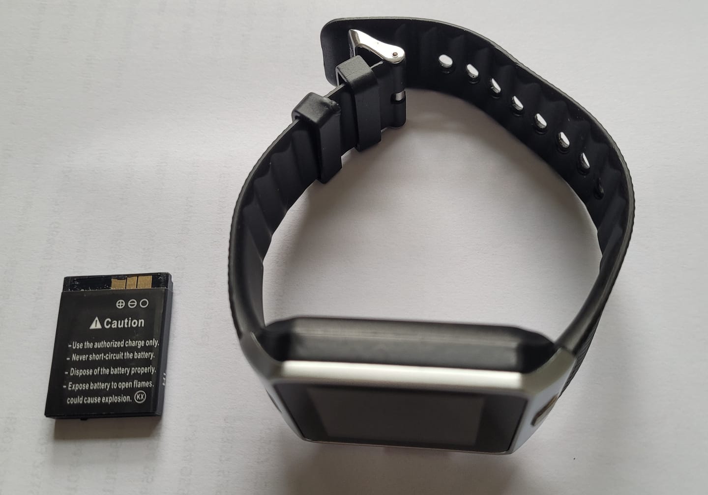 Customer photo review of 2pcs LQ S1 3.7V 380mAh Li-Ion Polymer Smartwatch Akku, passend für w8 dz09 qw09 a1 v8 x6 hlx s1