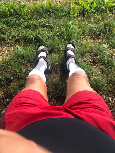 Customer photo review of Kompressionsstrümpfe für schmerzfreie Beine & Füße