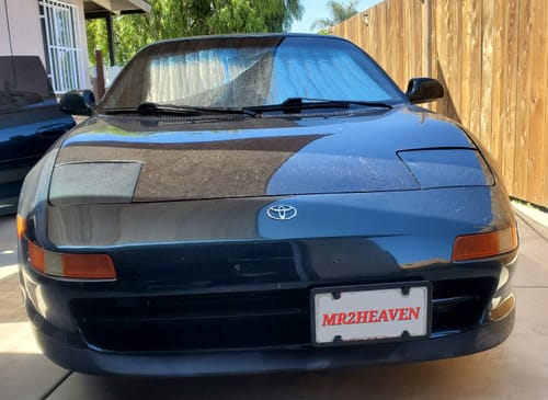 Customer photo review of Front License Plate Mounting Kit - SW20