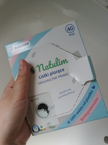 Customer photo review of Eko listki do prania Natulim 40 prań