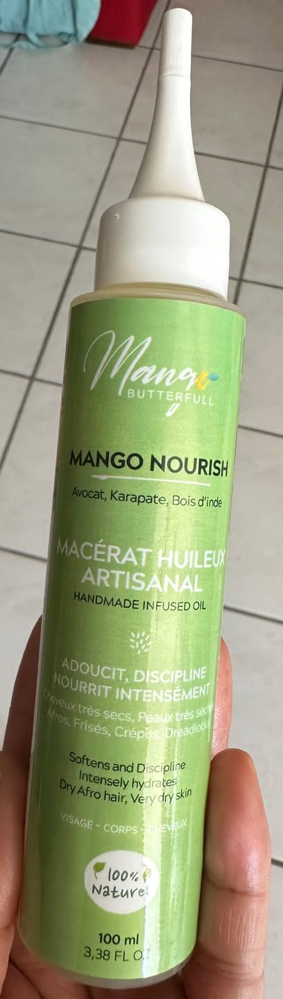Customer photo review of Macérât huileux artisanal NOURISH