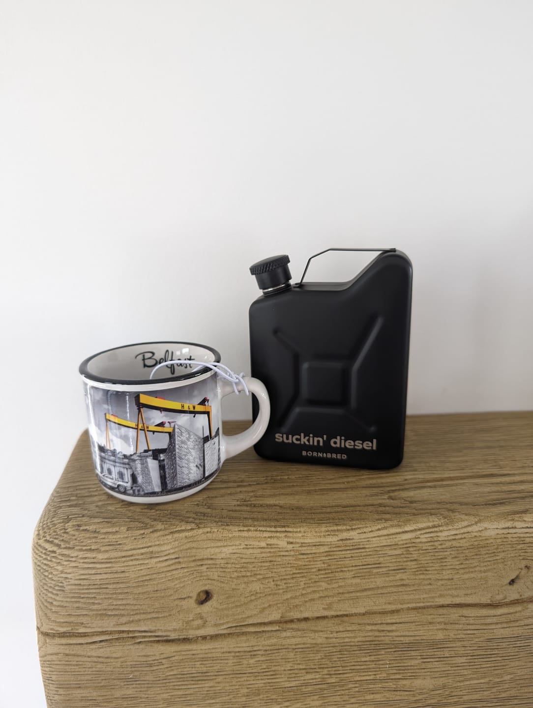 Customer photo review of 'Suckin' Diesel' Jerry Can Hip Flask