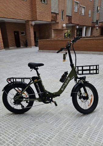 Customer photo review of Engwe L20 SE 250W 20" Foldable Electric Trekking Bike 15.6Ah Step-through E-bike