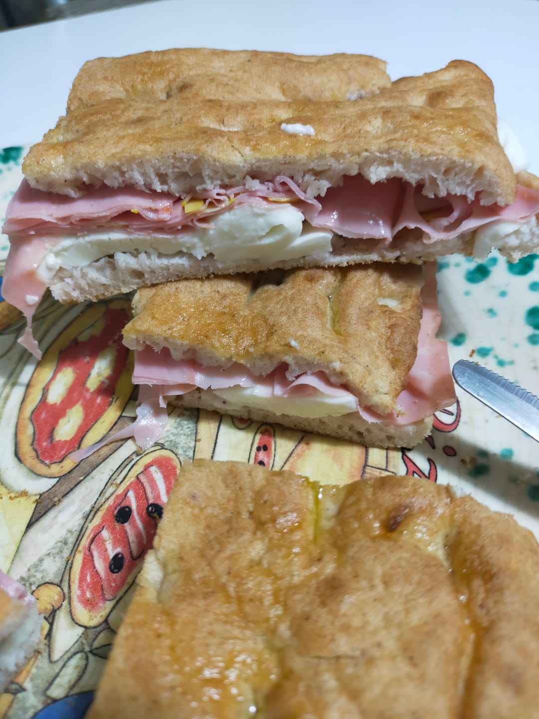 Customer photo review of Teglia SENZA GLUTINE E LATTOSIO
