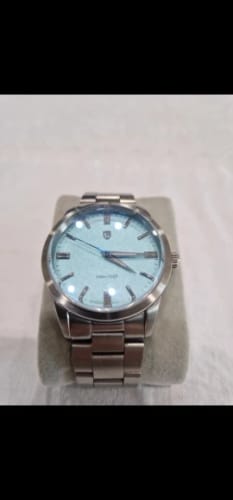 Customer photo review of ELEGANCE® P1731 Men Watch Quartz 38mm Stainless Steel AR Coating Sapphire VH31 Business Sports Wristwatch