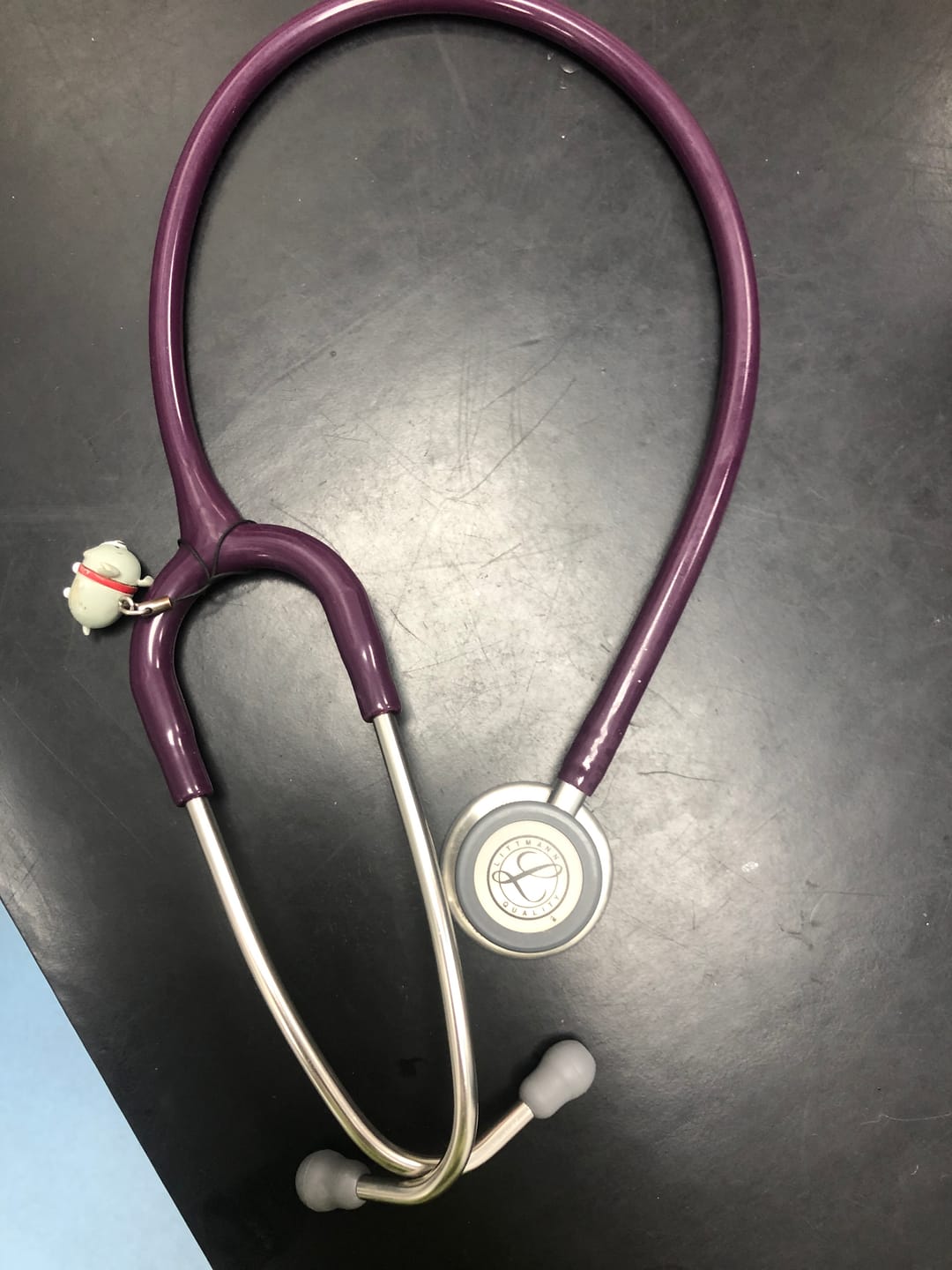 Customer photo review of Littmann Classic III Monitoring Stethoscope: Plum 5831