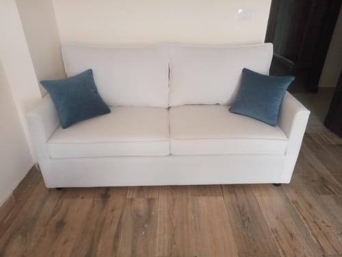 Customer photo review of كنبة خشب زان 85×200سم-SBF64