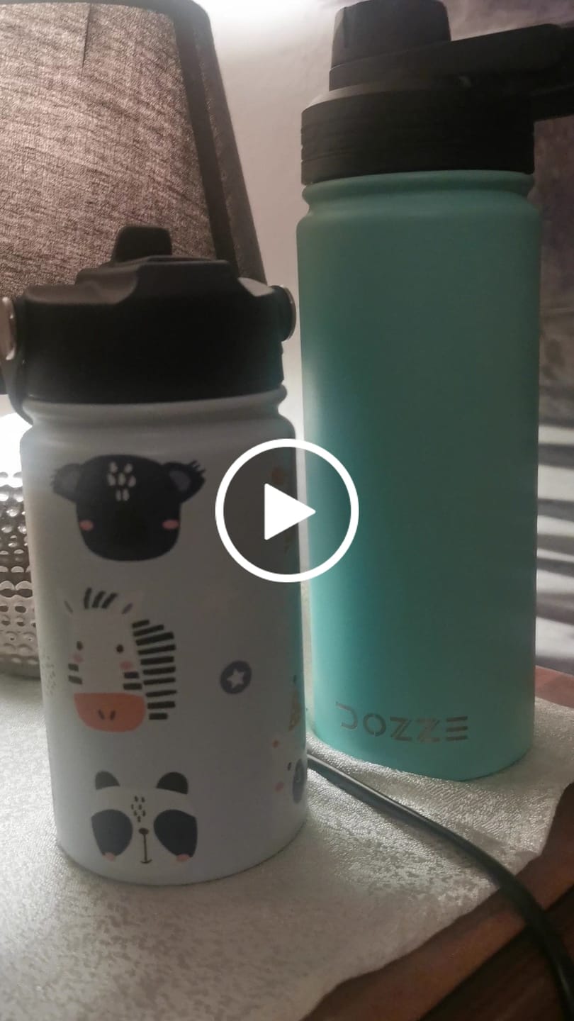 Customer video review of DOZZE Kids Water Bottle | 355ml