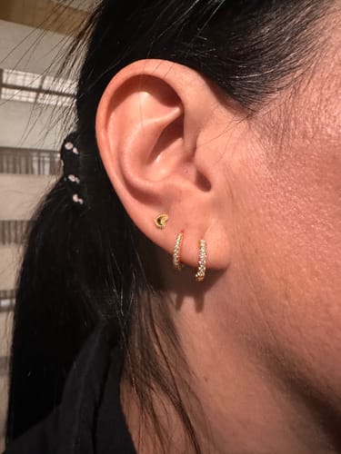 Customer photo review of ARGOLLAS SWIFT BAÑO DE ORO 11 MM