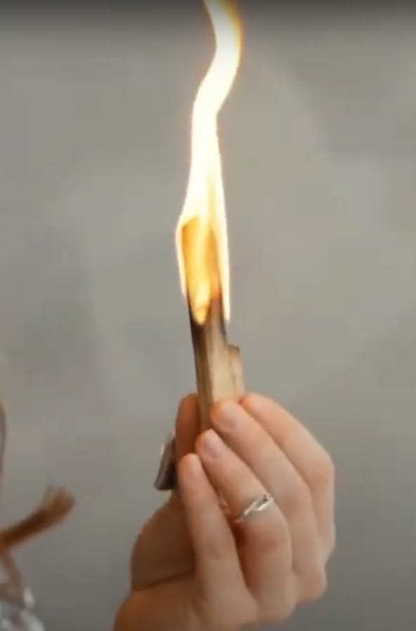 Customer photo review of Ecuadorian Palo Santo Sticks (1 Pound)