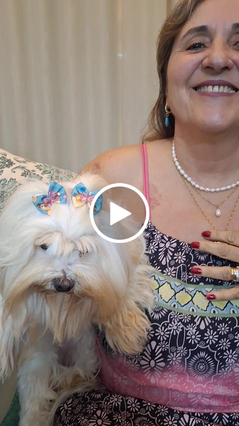 Customer video review of Mix Aloha Colar Duplo Banhado em Ouro 18k