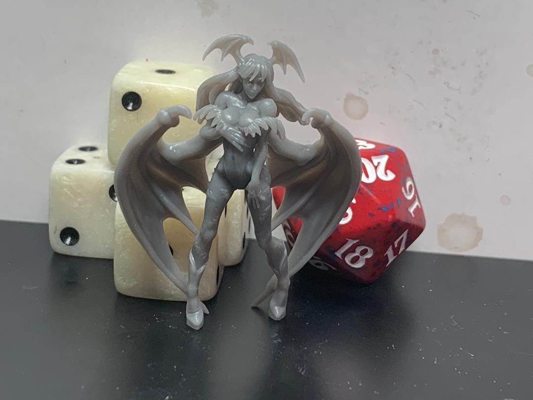 Customer photo review of Morrigan - DarkStalkers