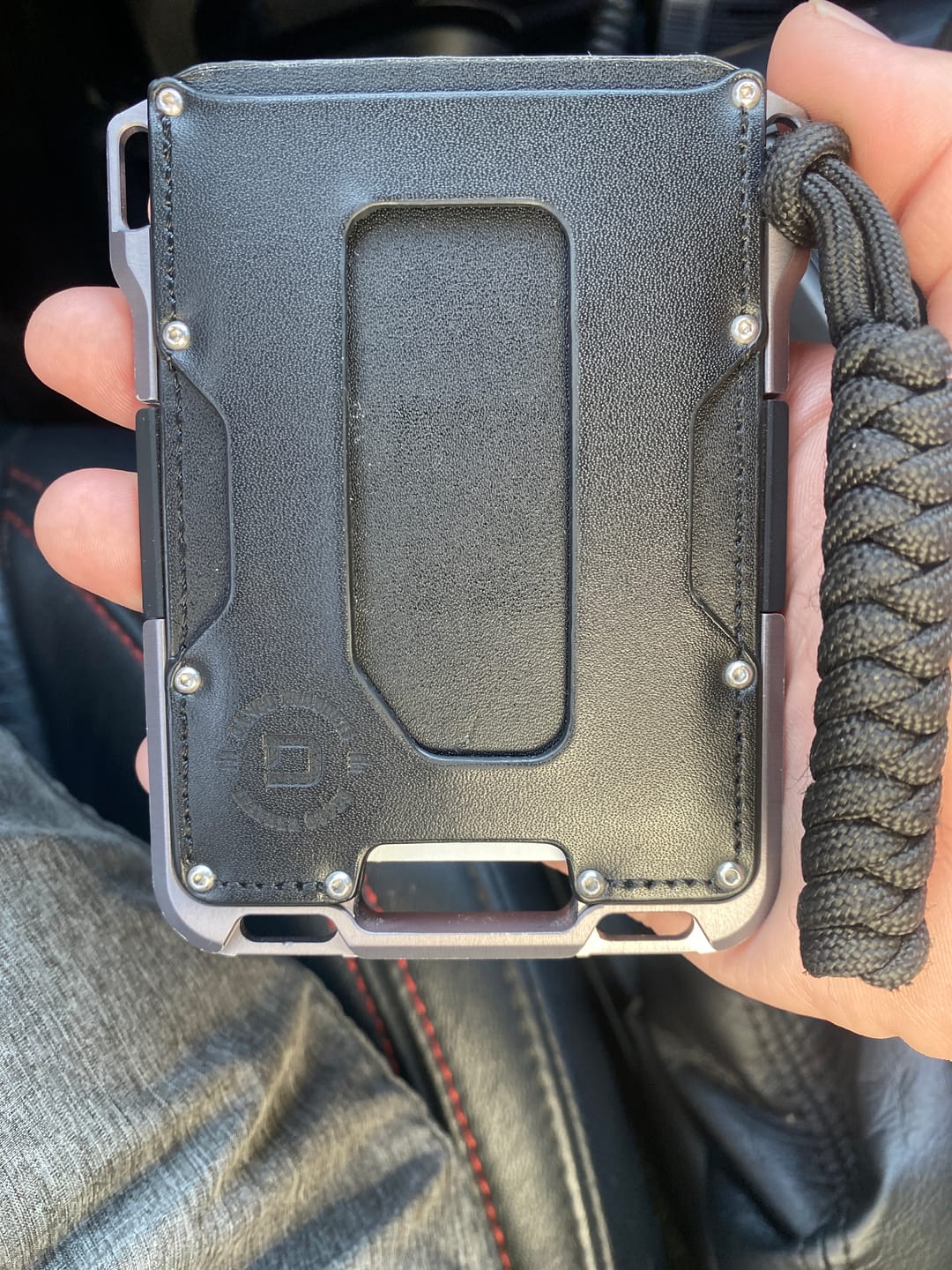 Customer photo review of M1 MAVERICK™ WALLET - SINGLE POCKET LEATHER