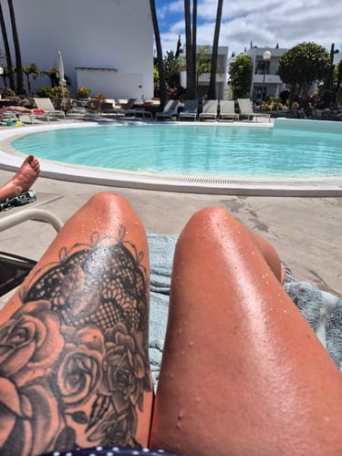 Customer photo review of Self Tanning | 150 Capsules