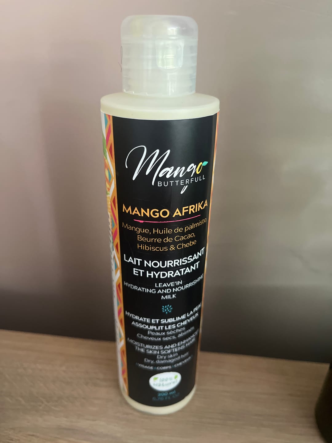 Customer photo review of Lait hydratant et nourrissant -  Mango AFRIKA