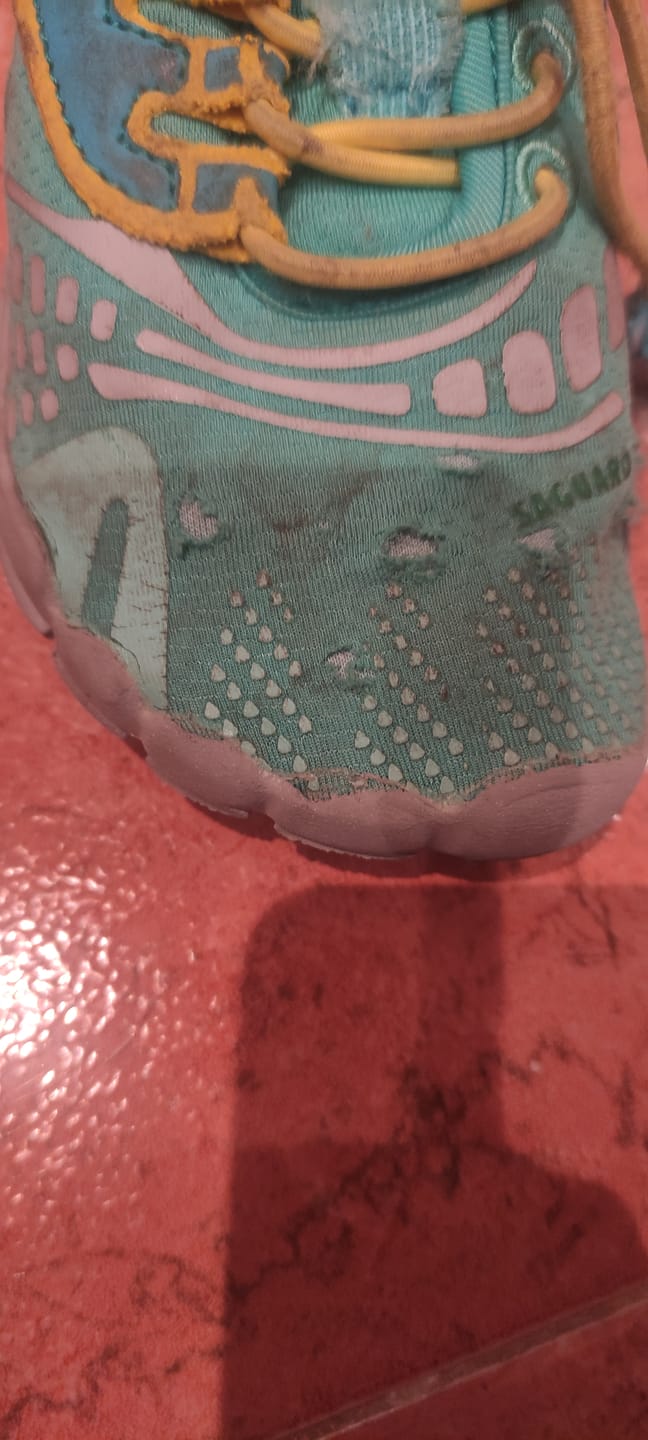 Customer photo review of Niños Vitality Ⅰ - Zapatos Barefoot - Velcro