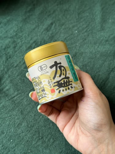 Customer photo review of Washimine Ceremonial Matcha Tea