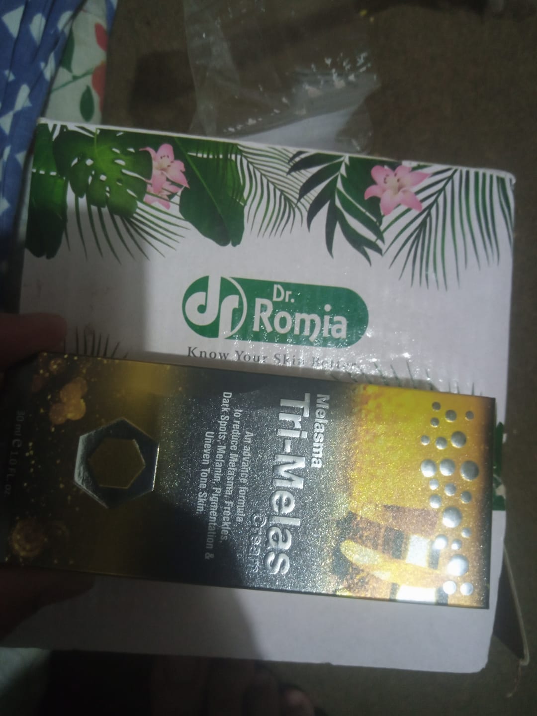 Customer photo review of Tri Melas Cream - 2 Pack