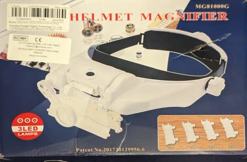 Customer photo review of Loupe binoculaire frontale