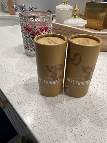 Customer photo review of North Carolina Sweet Ginger Rub