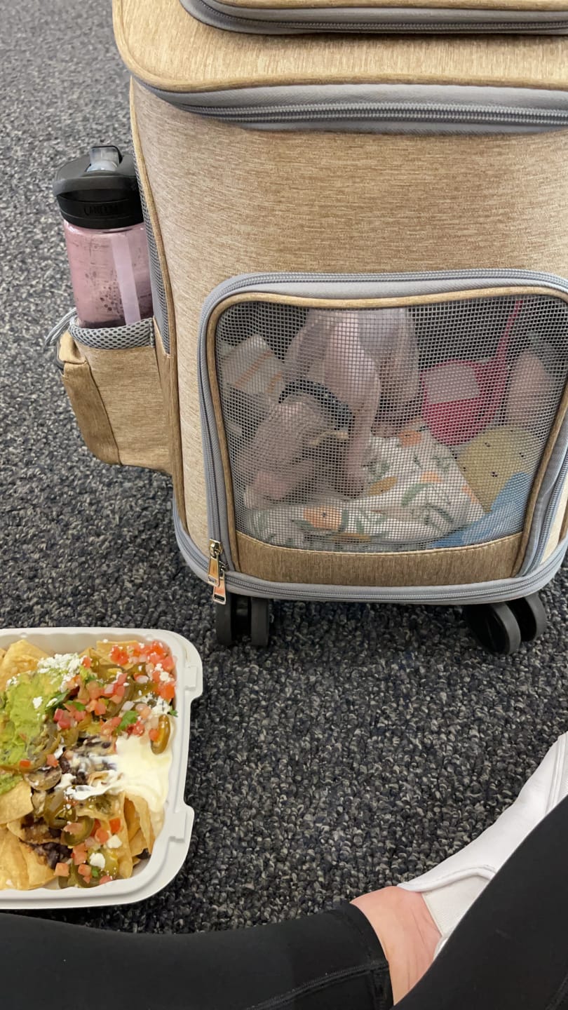 Customer photo review of Portable Folding Trolley Universal Wheels