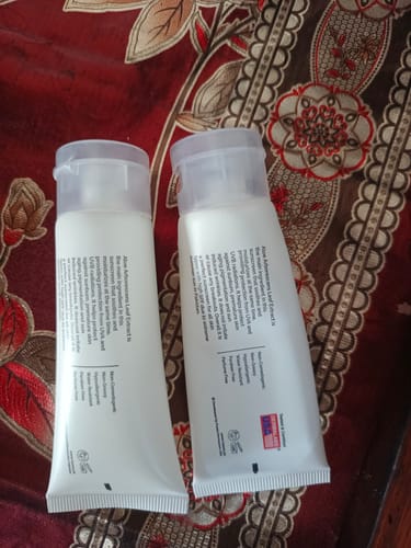 Customer photo review of Screen UV60 w/ Aloe Vera (SPF 60)