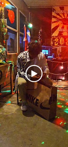 Customer video review of Classic T-Shirt Blanket