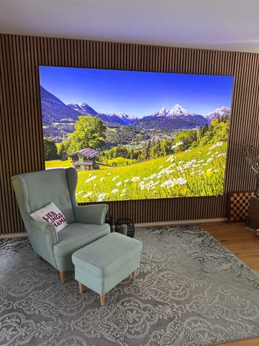 Customer photo review of Canvalight® Leuchtbild | Eigenes Motiv | Querformat