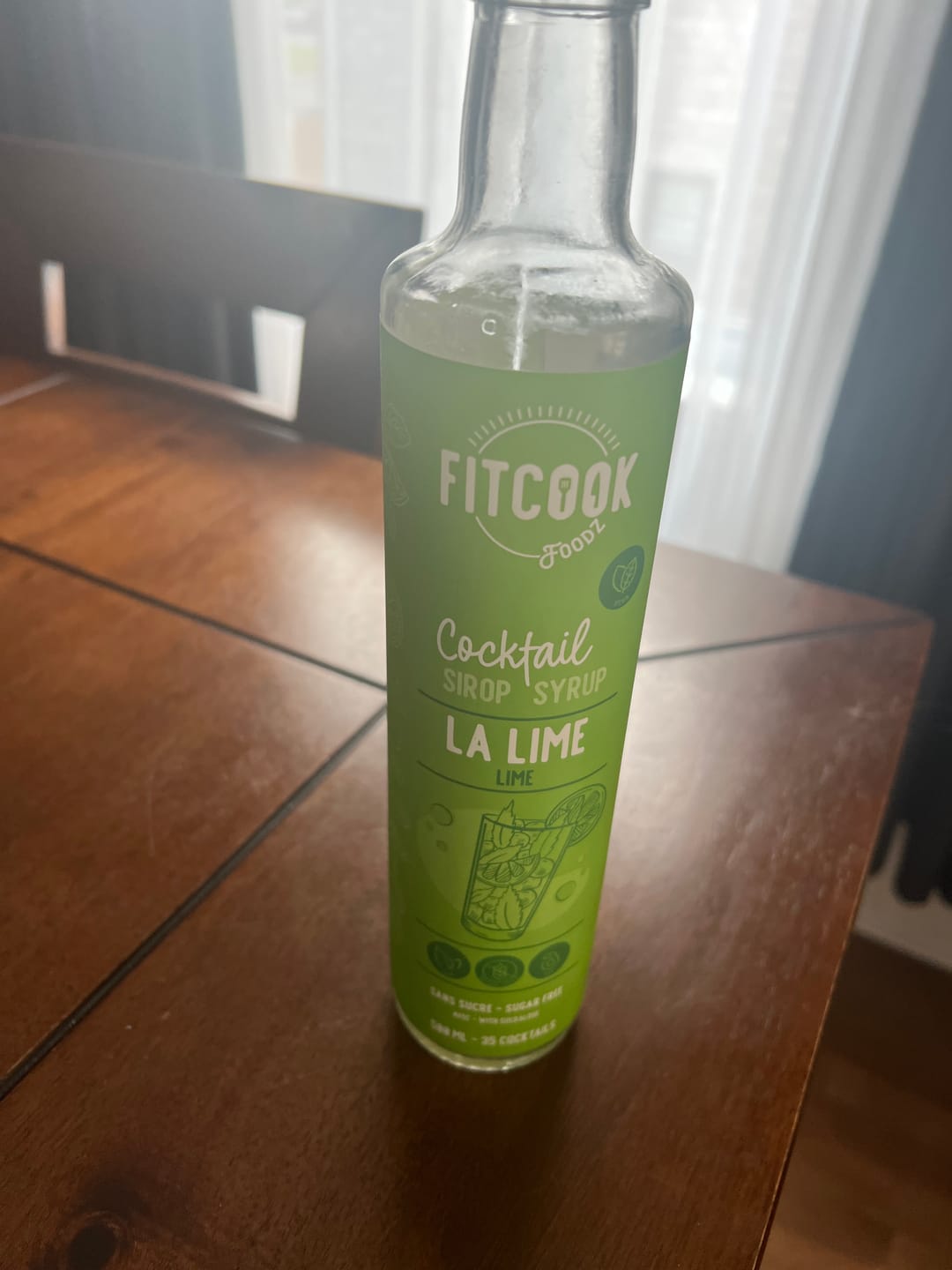 Customer photo review of Fitcook Foodz - Sirop Cocktail 500ml